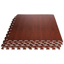 Woody fitness podloga drvo, 60 x 60 x 1 cm