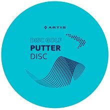 Disc Golf Putter disk na disku golf