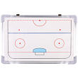 Magnetska trenerska ploča s kukicama za vješanje Hokej 43